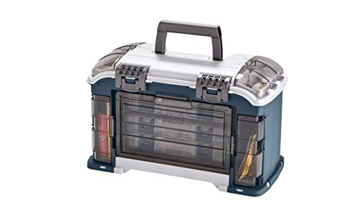 Image of Plano Angled Tackle System with Three 3560 Stowaway Boxes, Fishing Tackle Storage, Premium Tackle Storage