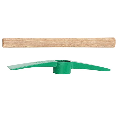 Taicheut 6 Pack 15 Inch Pick Hoe Tool, Pick Mattock With Wood Handle Garden Mattock Tool For Weeding, Planting, Exploring And Gardening #TOP4