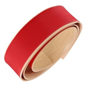 Veemoon Flexibler Türschwellenstreifen Rot-Beige