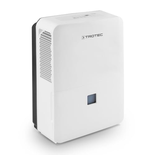 TROTEC Comfort - Deumidificatore TTK 127 E (max.50 l/giorno), adatto per ambienti fino a 375 m3/150 m2