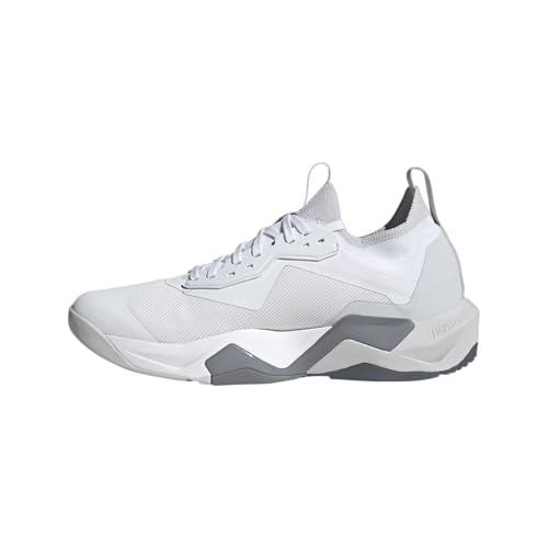 adidas Men's Rapidmove Advance 2 Training Sneaker, White/Halo Silver/Grey, 8.5