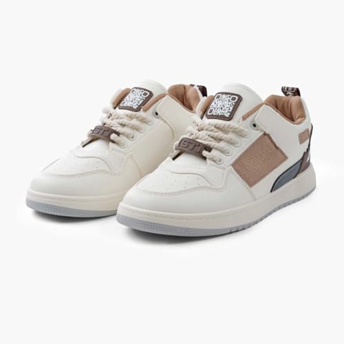 Image of SOLETHREADS Mosaic Sneakers for Men | Stylish & Fashionable| Comfortable|Walking Shoes| Lightweight Flexible| Skid-Resistant| Everyday |Casual Shoes for Men
