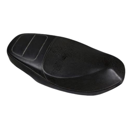 Funda de asiento para moto de malla negra transpirable de una pieza