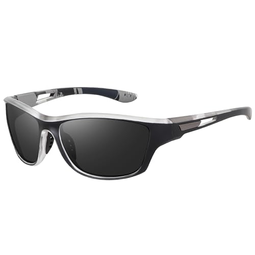 Image of CREEK UV Protected Polarization Sports Sunglasses for Men Driving Cycling Fishing Cricket Sunglasses