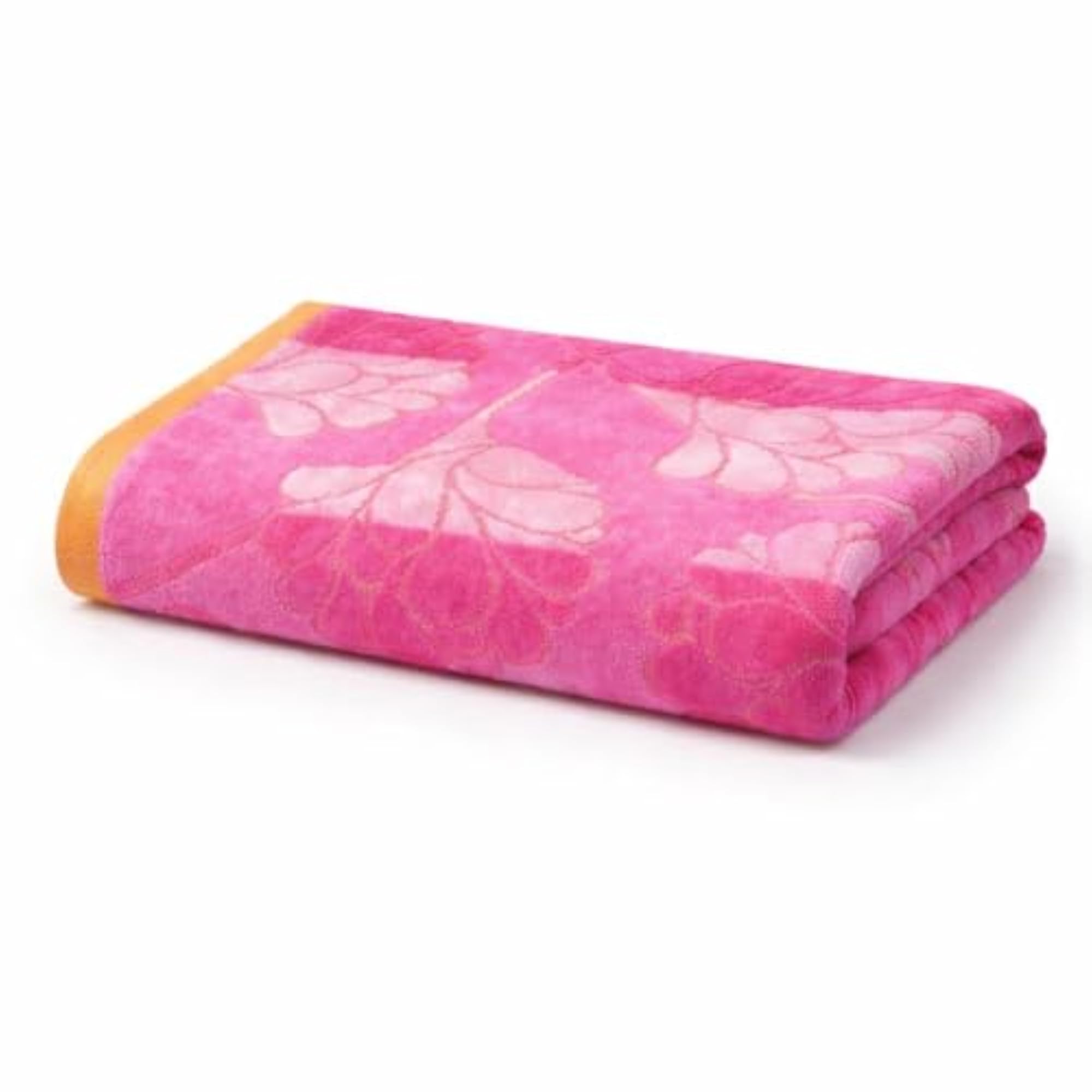 Premium 100% Cotton Velour Bath Towel, Soft & Highly Absorbent