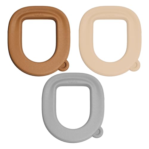Cojín Acolchado para Asiento de Inodoro | 3 Almohadillas Cómodas | Almohadilla Para Asiento De Inodoro,Para Hogar Baño Aseo Apartamento Habitación De Hotel Instalaciones Públicas Cuidado De