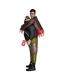Morph Costumes Adult Inflatable Zombie Costume Blow Up Zombie Hunter Scary Halloween Costumes