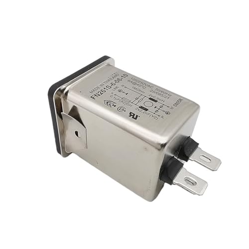 Filtro de potencia de enchufe FN282-2-06 monofásico para ruido eléctrico