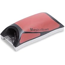 MARSHALLTOWN Drywall Rasp Tool with Rails, 5 1/2 Inch Sheetrock Rasp, Stainless Steel Blade, DuraSoft Grip, Drywall Edge Shaver and Chamfer for Plastering and Finishing, DR389