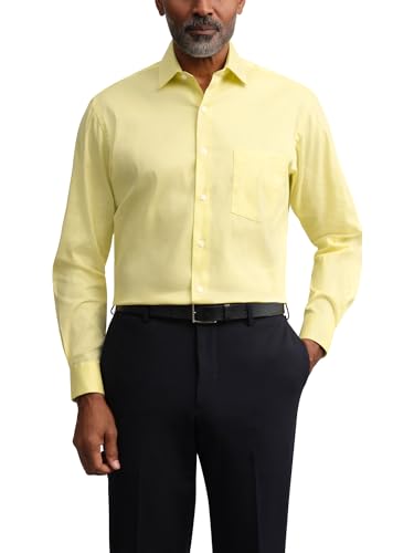 Image of Van Heusen Men's Dress Shirt Fitted Everyday Defense Stretch