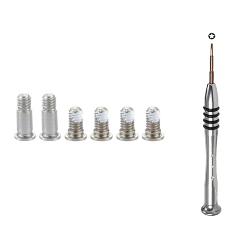 CTBDZ Lot de 6 Vis de Fond et Tournevis pour MacBook Pro 15