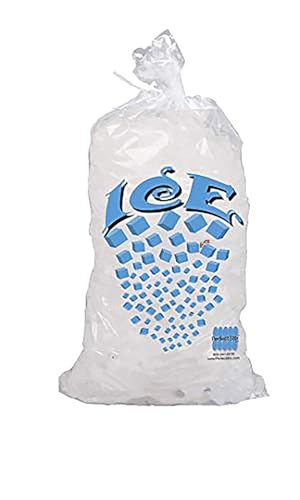 Perfect Stix - 20lb Plastic Ice Bags with Twist Ties - Pack of 50ct image 5