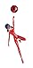 Miraculous 7.5-Inch Jump and Fly Ladybug Action Doll by Miraculous