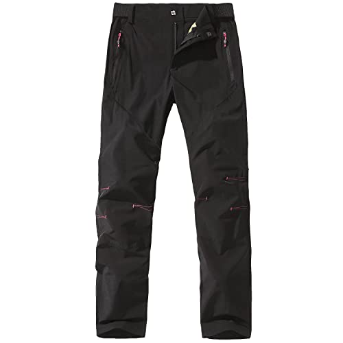 FLYGAGA Damen Outdoorhose Wanderhose Schnelltrocknende Hose Zip Off Hosen Leichte Atmungsaktiv Funktionshose Laufhose Trekkinghose Cargohose Sommer Freizeithosen Cover