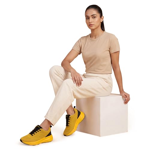 Image of Neeman's Begin Walk Flow Sneakers for Men and Women | Breathable Knit Upper, Cushioned EVA Sole | Lightweight Walking Shoes for Everyday Comfort,Sneaker