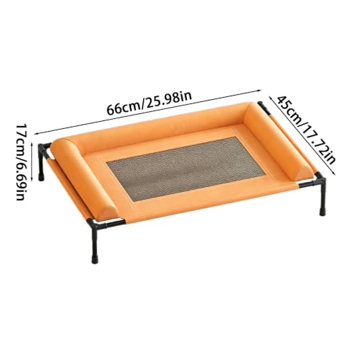 Lit surélevé pour chat lavable pour éliminer les poils et odeurs - 6