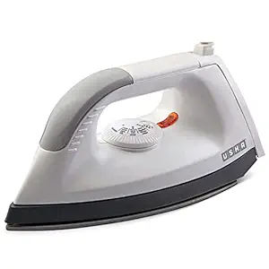 EI 1602 1000 W Lightweight Dry Iron with Non-Stick Soleplate (Multi-colour)