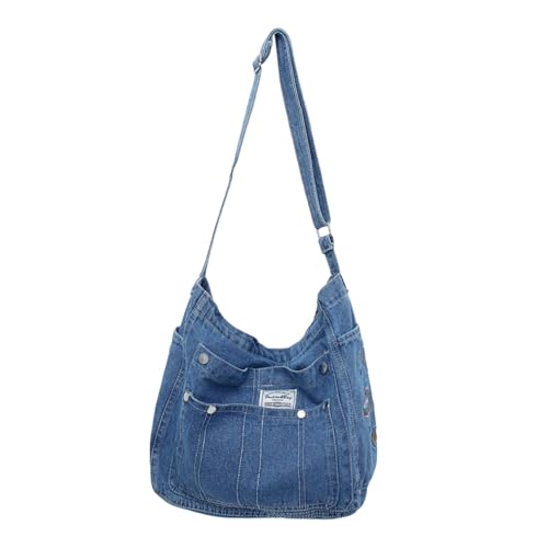 Image of CLUB BOLLYWOOD Women Shoulder Bag Fashion Stylish Zipper Tote Bag for Travel Summer Outdoor Light Blue|Clothing, Shoes & Accessories | Womens Handbags & Bags| Womens Handbags & Bags