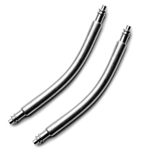 Pasadores de barra de resorte curvados de alta calidad, 1,8 mm de diámetro, 2 unidades, 18 mm, 19 mm, 20 mm, 21 mm, 22 mm (19 mm)