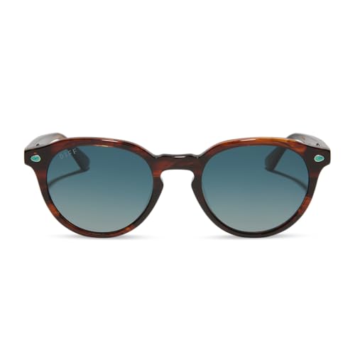 DIFF Yellowstone Sunglasses Beth Round Sunglasses for Women UV400 Polarized Protection3