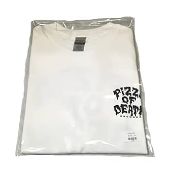 PIZZA OF DEATH ホワイトTシャツ Lサイズ Amazon.co.jp: pizza of death Tシャツ サイズ：M ホワイト Hi