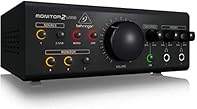 Premium speaker and headphones monitoring center Large Volume knob with true VCA control for extremely precise level adjustments Built-in stereo USB Audio Interface, perfect for computer-based studios 2 high-quality stereo inputs connect perfectly to...