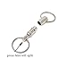 Honbay 10PCS Detachable Pull Apart Key Rings Keychains Heavy Duty Dual Key Ring Snap Lock Holder