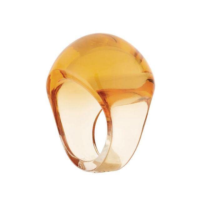 Amazon.co.jp: LALIQUE ラリック カボションリング アンバー 