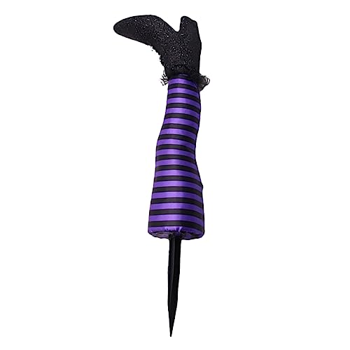 Happyyami Halloween Plug Witch Legs Halloween Witch Outdoor 