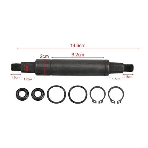 Kit de roulement de pédale d'axe central pour vélo d'appartement 20mm