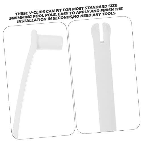 NOLITOY 25 Conjuntos De Acessórios Para Piscinas Ferramentas De Limpeza De Piscinas Alças Manuais Pa