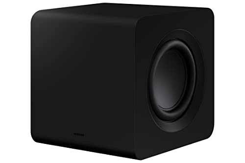 SAMSUNG SWA-W510 Subwoofer for S Series Soundbar with Powerful Bass, Wireless, Unibody Design, Compact 6.5" Size, 2022, Black by Samsung - Used condition - US$277.39