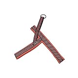 Ideal para tu mascota Freedog Arnés Soft - Sport Naranja Perro (25 mm x 62/72 cm)
