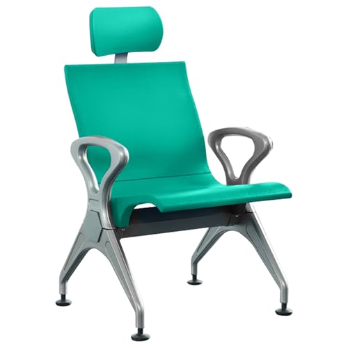 Sillas para salas de espera en aeropuertos y hospitales color verde