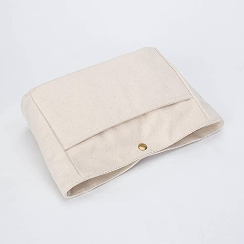 Inserção de organizador de bolsa, armazenamento de bagagem, porta-chaves de lona, grande capacidade