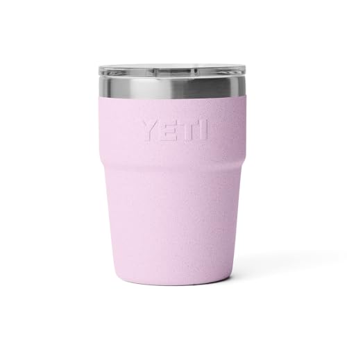 Image of YETI Rambler 16 oz Stackable Tumbler, Vacuum Insulated, Stainless Steel with MagSlider Lid | Stackable
