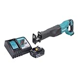 Makita DJR 186 RF1 - Sierra de sable (batería, 18 V, batería de 3,0 Ah, cargador)