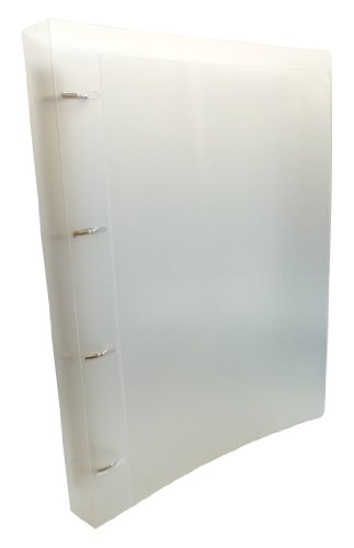 Präsentations-Ringbuch, A4, 4-Ringe 16mm, PP farblos transluzent