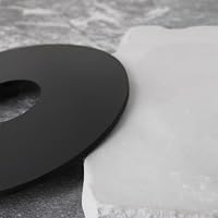 ECSiNG 4-teilige Wassertank-Dichtungsdichtung Eingebetteter Wassertank-Dichtungsgummiring Kompatibel mit Ideal Standard-Spülkasten 74 X 22 X 2 Mm Schwarz – Ansicht 7