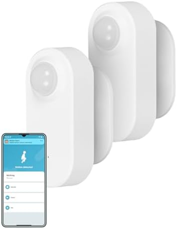 MOES Sensor de Movimiento Inteligente Zigbee, Seguridad para el h...
