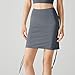 Women Tennis Skirts with Built-in Shorts High Waisted Ruched Bodycon Golf Skort Side Drawstring Athletic Skorts 2025 Gray
