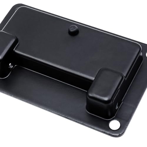 Semetall Spring Loaded Lifting Ring Pull Handle Stainless Steel Flush Ring Pull Boat Ring Hatch Pull Flush Lift with Mounting Screws(95mmx60mm)