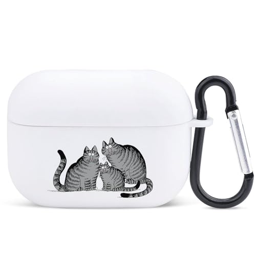 �N���o���L���b�g �����L ���� AirPods Pro �P�[�X (2023/2022/2019)�p AirPods Pro ��2����/�P�[�X AirPods Pro2 �L�[�`�F�[���t�� TPU�J�o�[ [�h�o&�ϏՌ���] �����[�d�\