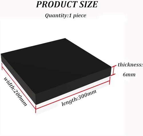 Muebles sin vibraciones usando alfombrillas de goma de 6mm protectoras 3