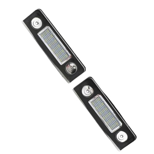 Luz de matrícula Skoda Octavia Mk2 con 2 piezas para visibilidad
