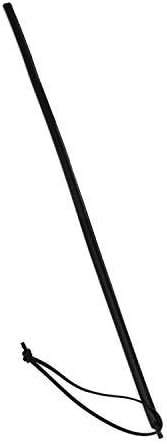 Liebe Seele 26.5’’ Pliable Rattan Caning Canes Whip Riding Crop, Black
