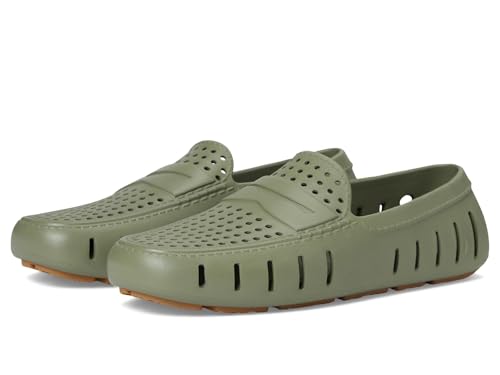 Image of Floafers Men's Country Club Driver 2.0, Mermaid Green /Gum, 10, Medium