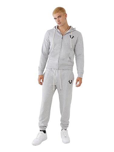 True Religion Men's Logo Horseshoe Sweatpant2