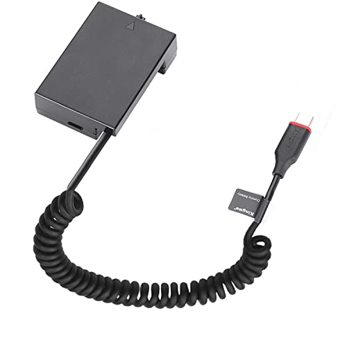 【Batteria LP-E8 Dummy】 una pratica batteria di ricambio per fotocamere Canon. Con questa batteria di tipo C, la fotocamera può essere alimentata senza interruzioni, ideale per riprese video a lungo termine o streaming live ecc