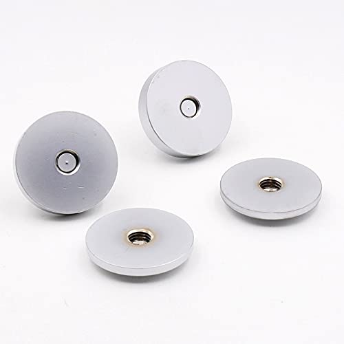Hifi aduio 4sets silverSpeaker Spike Isolation Feet Brass Cone Turntable Amplifier Amp cone speaker pad